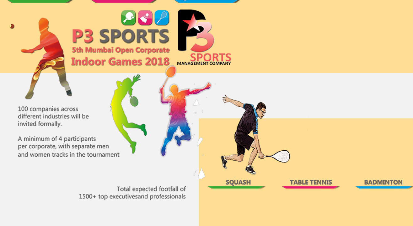 P3 Sports 5th Mumbai Indoor Inter Corporate Event