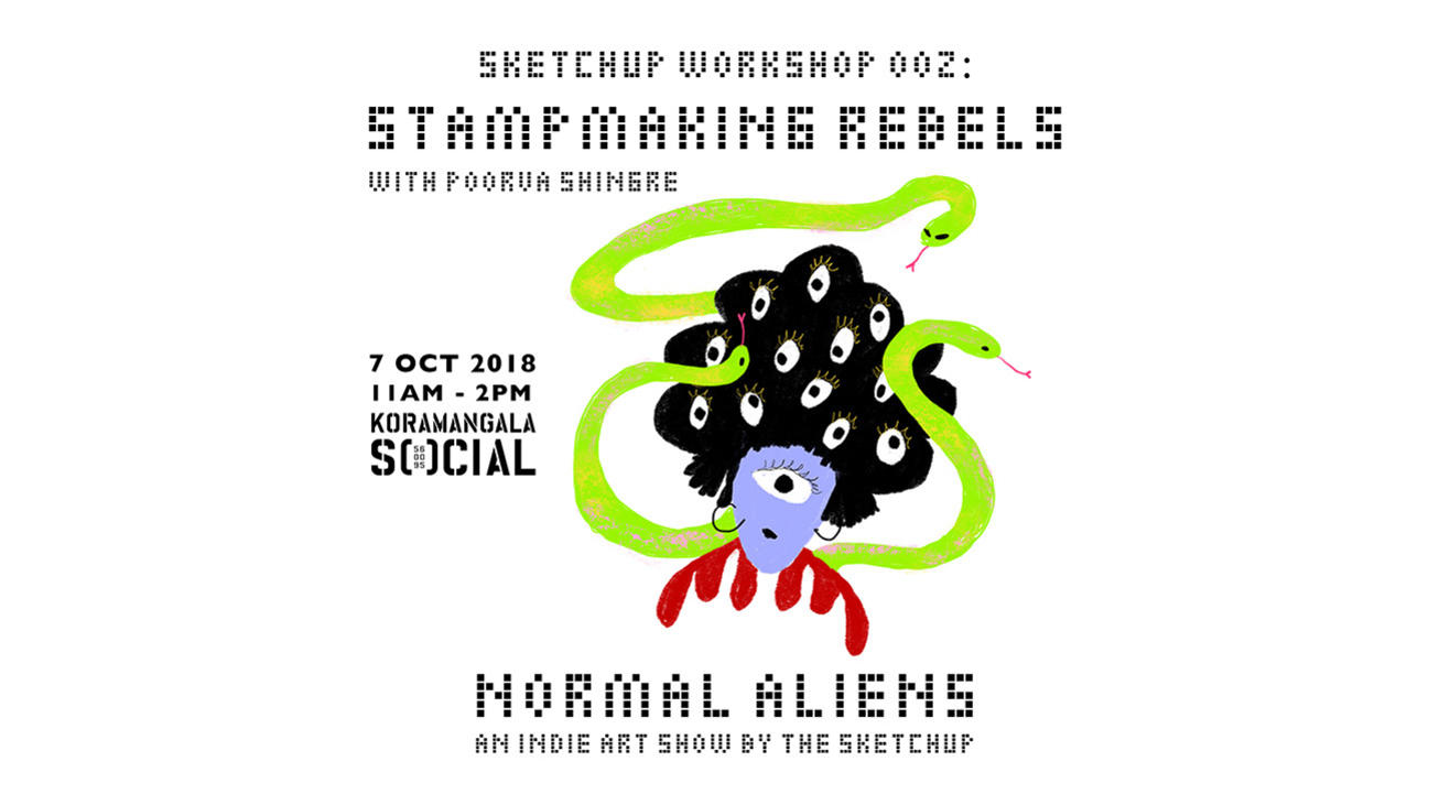 Sketchup Workshop 002: Stamp Making Rebels with Poorva Shingre