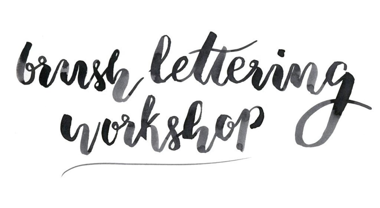 Brush Lettering Workshop