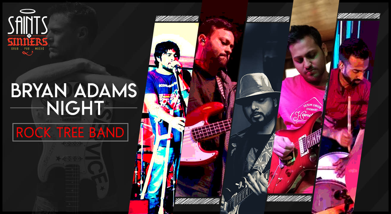 Bryan Adams Teaser Night with Rock Tree