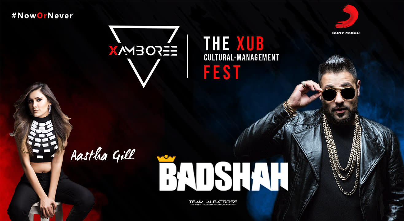 Badshah ft. Aastha Gill at Xamboree 2018