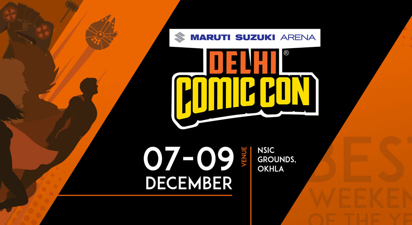 Sign up for updates on Delhi Comic Con, 2018!