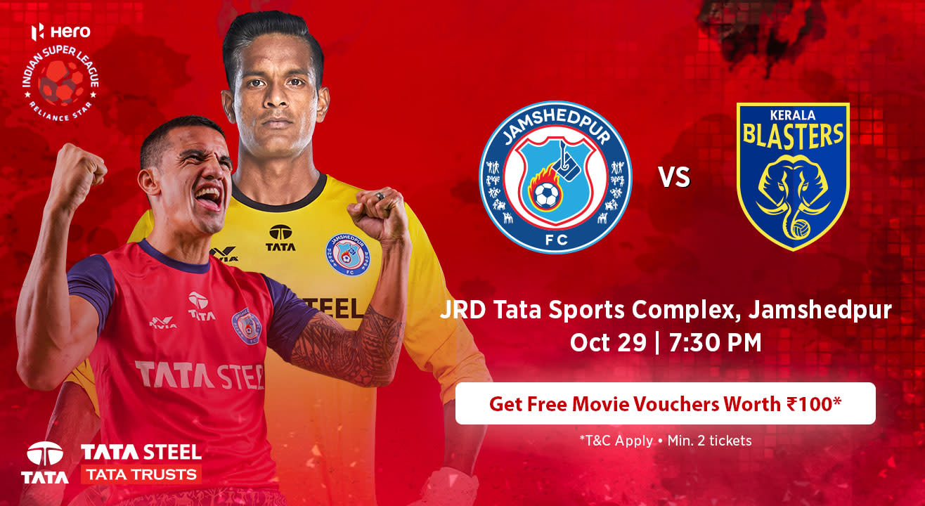 HERO Indian Super League 2018-19: Jamshedpur FC vs Kerala Blasters FC