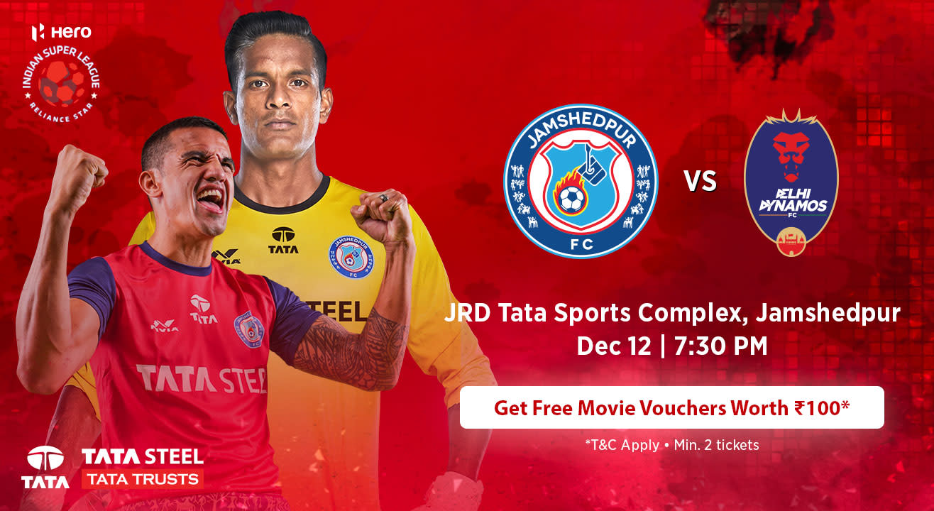 HERO Indian Super League 2018-19: Jamshedpur FC vs Delhi Dynamos FC