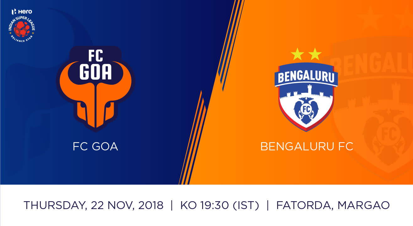 Hero Indian Super League 2018-19: FC Goa Vs Bengaluru FC