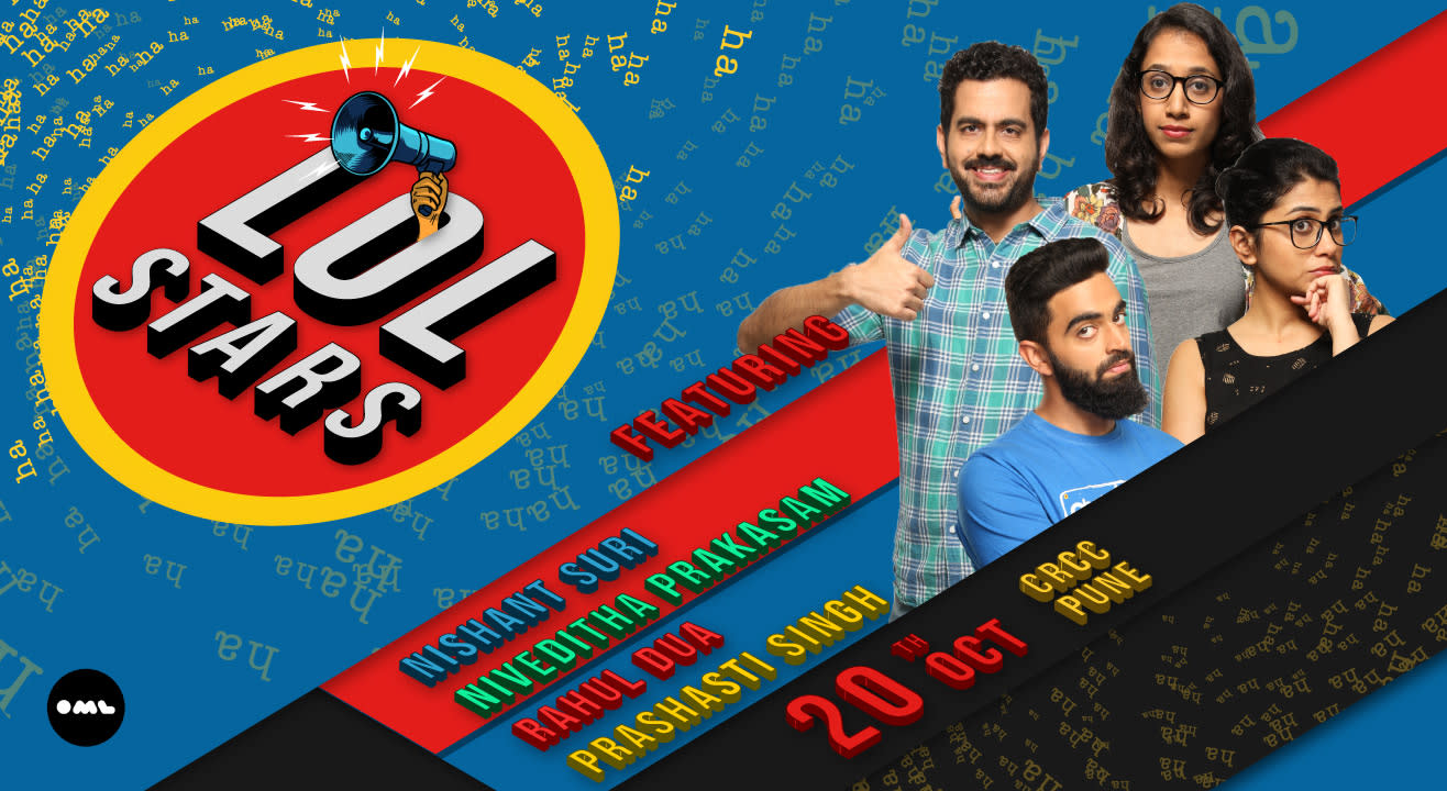 LOLStars feat Nishant Suri, Niveditha Prakasam, Prashasti Singh and Rahul Dua Pune