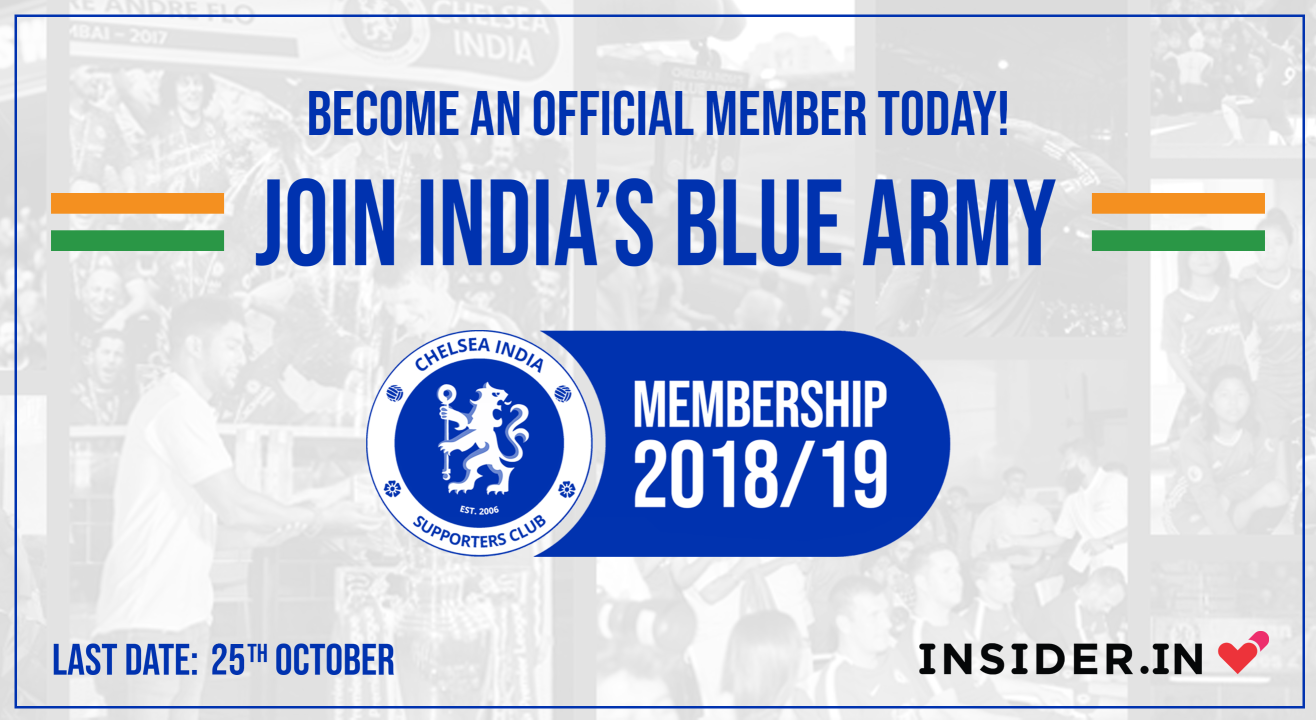 Chelsea India Membership 2018-19