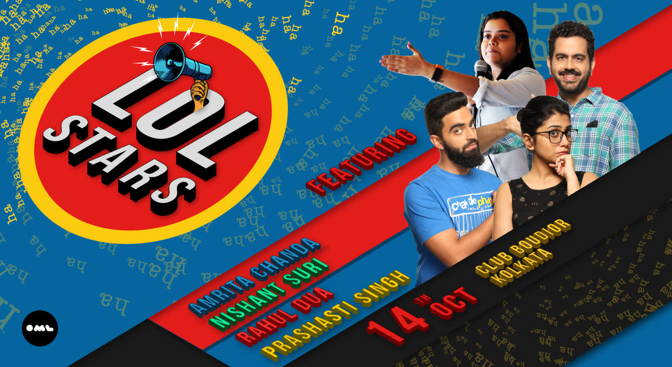 LOLStars feat Nishant Suri, Rahul Dua and Prashasti Singh, Kolkata