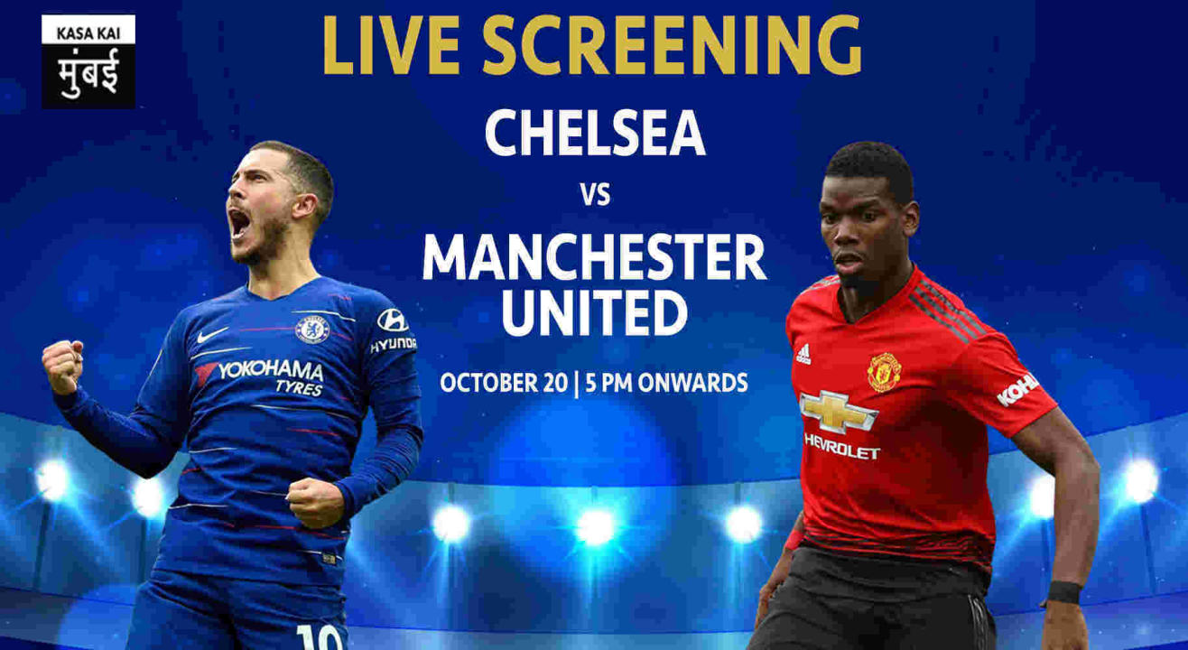 Live Screening - Chelsea vs Manchester United at Hoppipola Powai