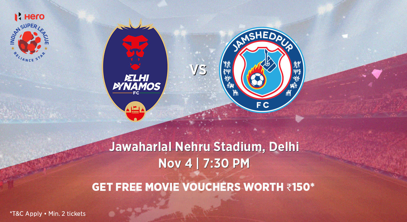 Hero Indian Super League 2018-19: Delhi Dynamos FC vs Jamshedpur FC