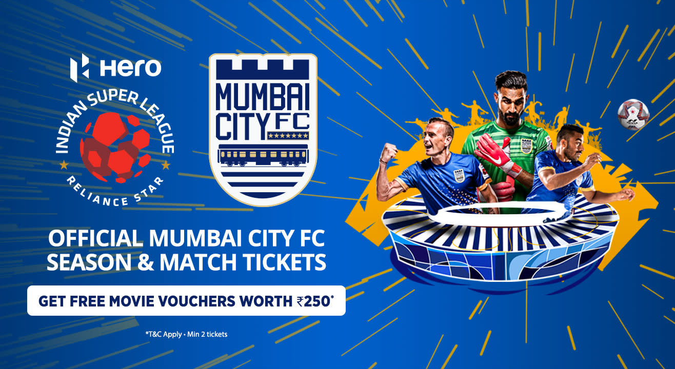 Indian Super League 2018-2019: Mumbai City FC: Match Tickets, Ticket Offers, Schedule & More