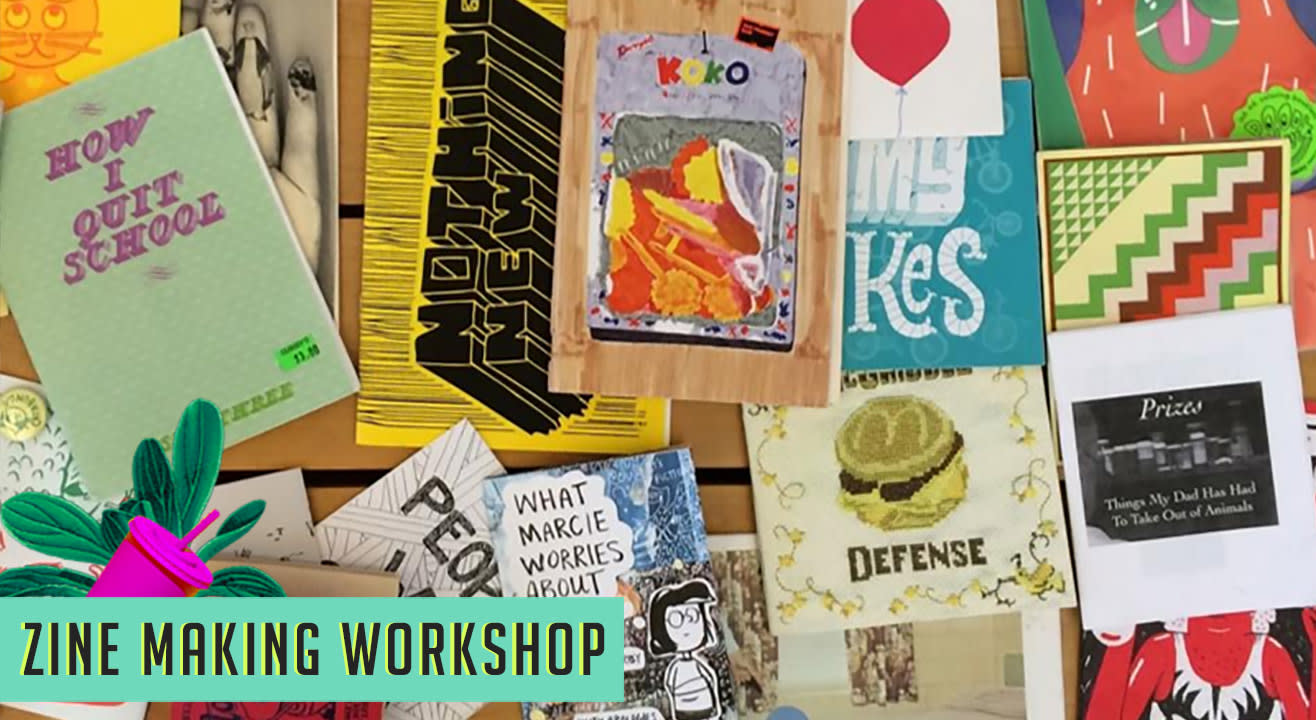 Write it - Draw it - Paste it - Zine Making Workshop at The Lil Flea