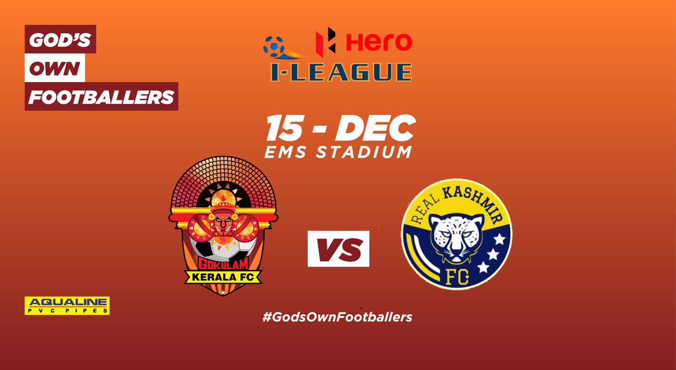 Hero I-League 2018-19: Gokulam Kerala FC vs Real Kashmir FC