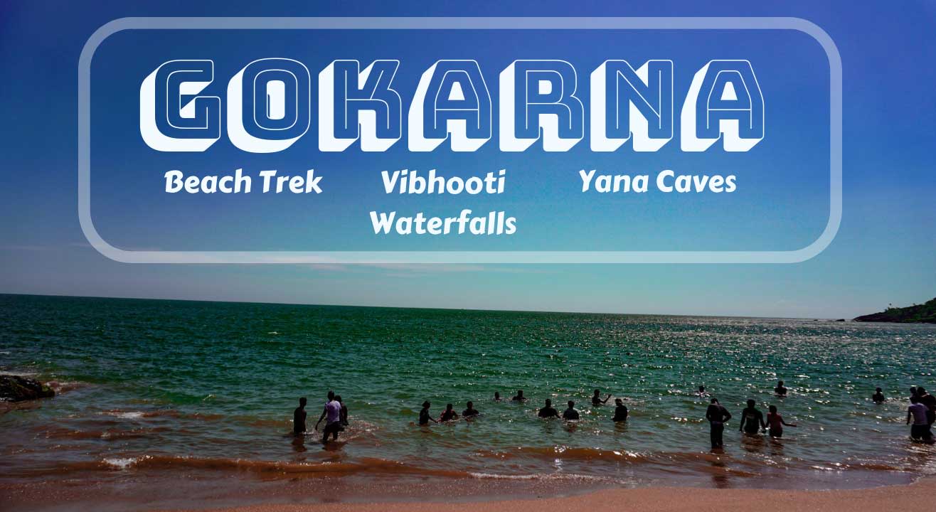 Gokarna Beach Trek with Vibhooti Waterfalls | Muddie Trails