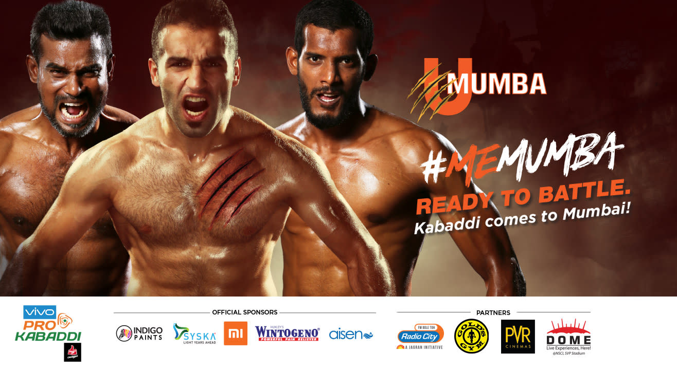 VIVO Pro Kabaddi 2018-19: U Mumba Tickets, schedule, squad & more!