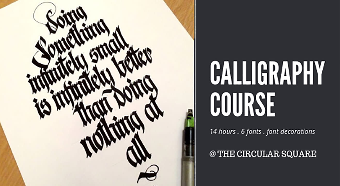 Calligraphy - Weekend Course