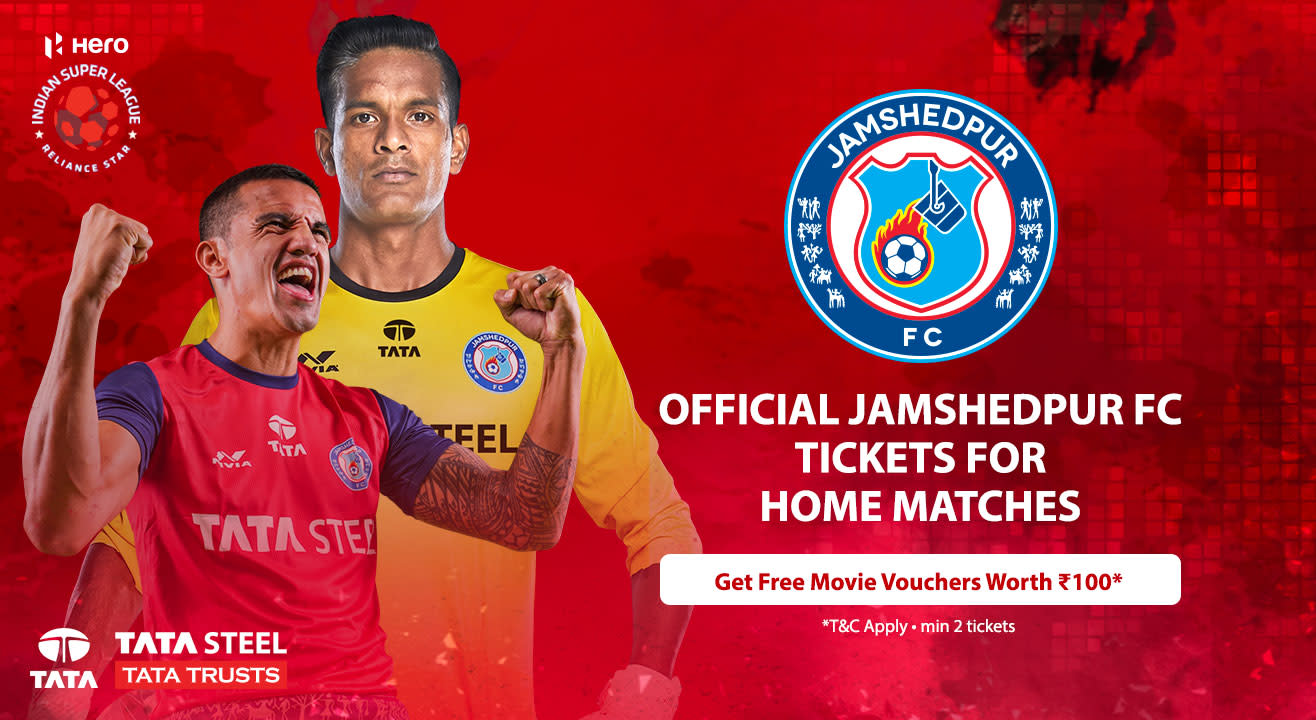 Indian Super League 2018-2019: Jamshedpur FC: Match Tickets, Season Tickets, Ticket Offers, Schedule & More