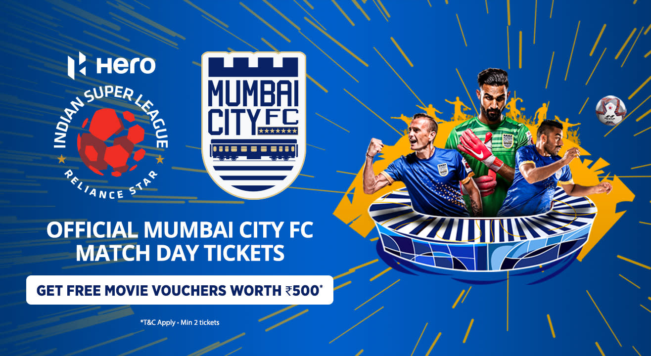 Indian Super League 2018-2019: Mumbai City FC: Match Tickets, Ticket Offers, Schedule & More
