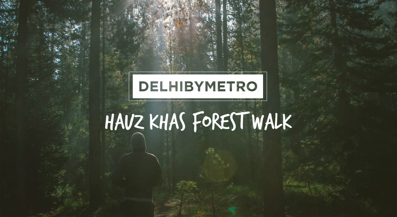 DelhibyMetro-Hauz Khas Forest Walk