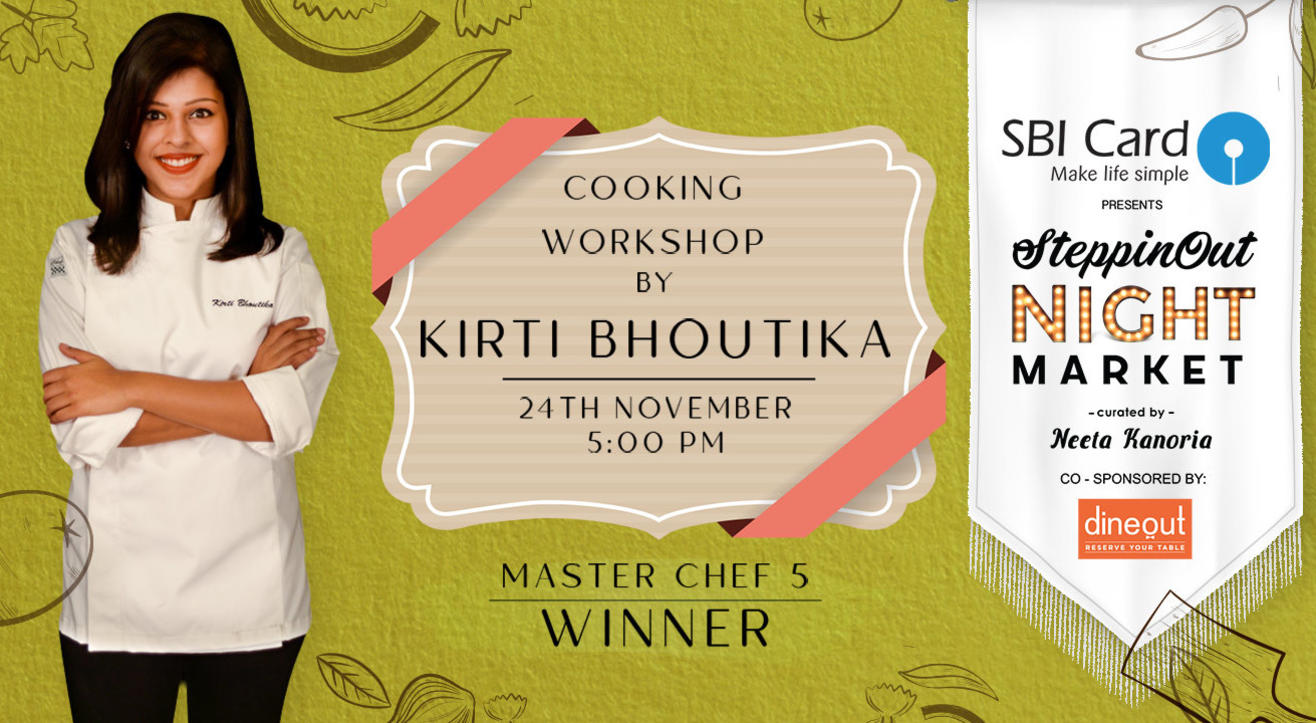 Cooking Masterclass with Kriti Bhoutika
