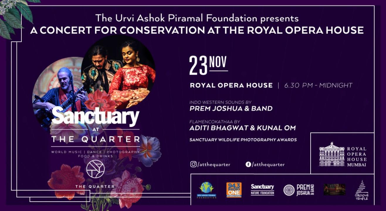 Sanctuary At the Quarter: A Concert For Conservation