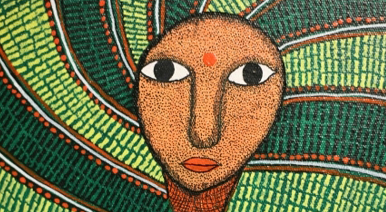 Gond Painting by Padmashri Bhajju Shyam