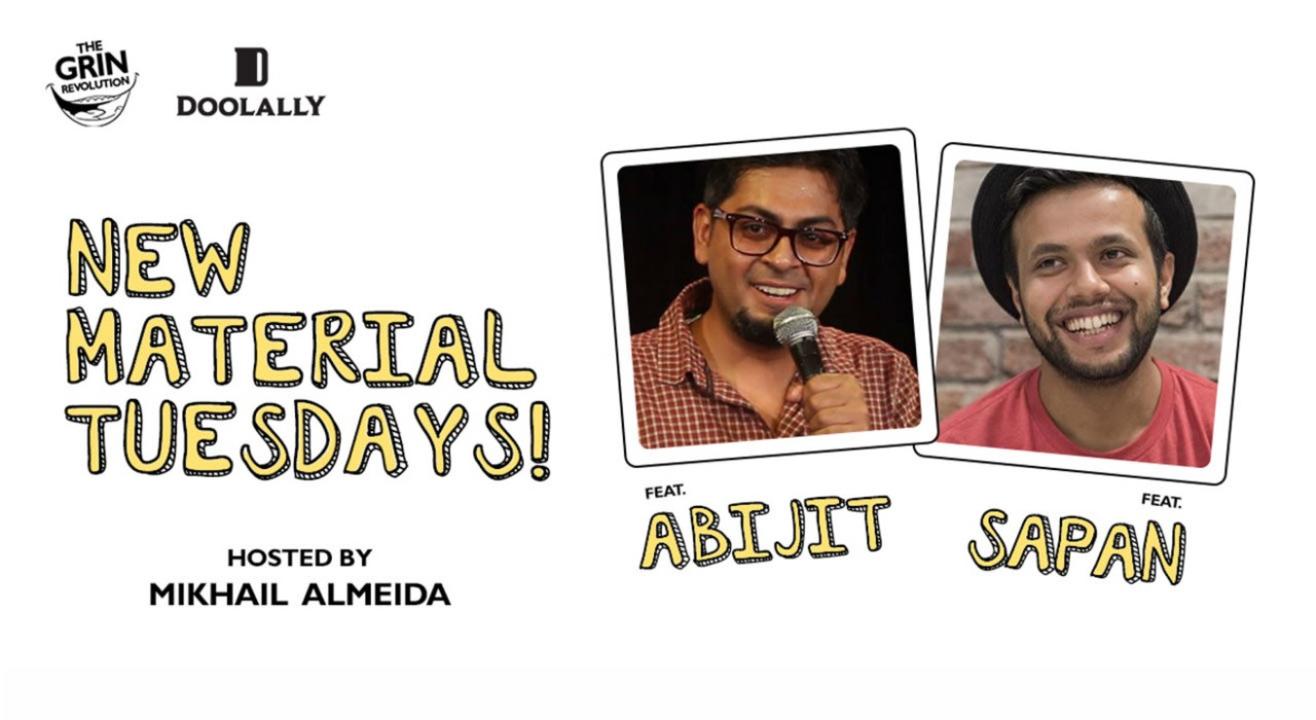 Grin Revolution: New Material Tuesdays with Sapan and Abijit