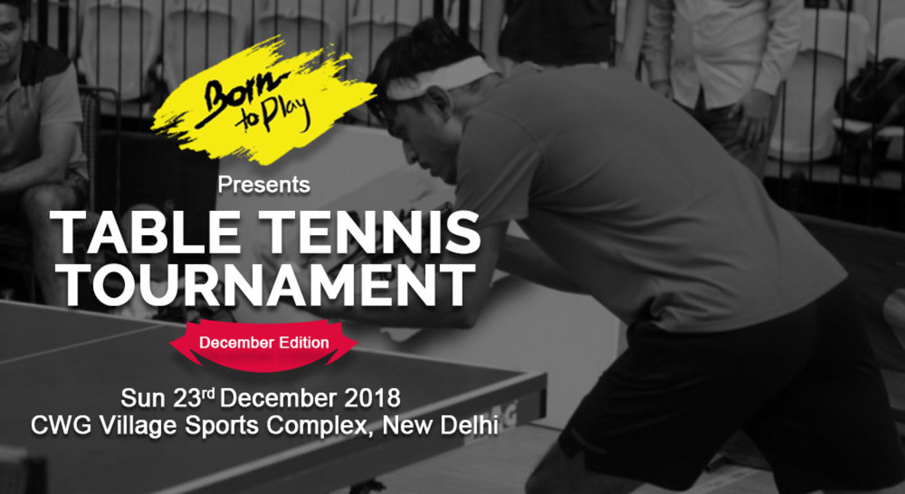 Born To Play Table Tennis Winter Championship