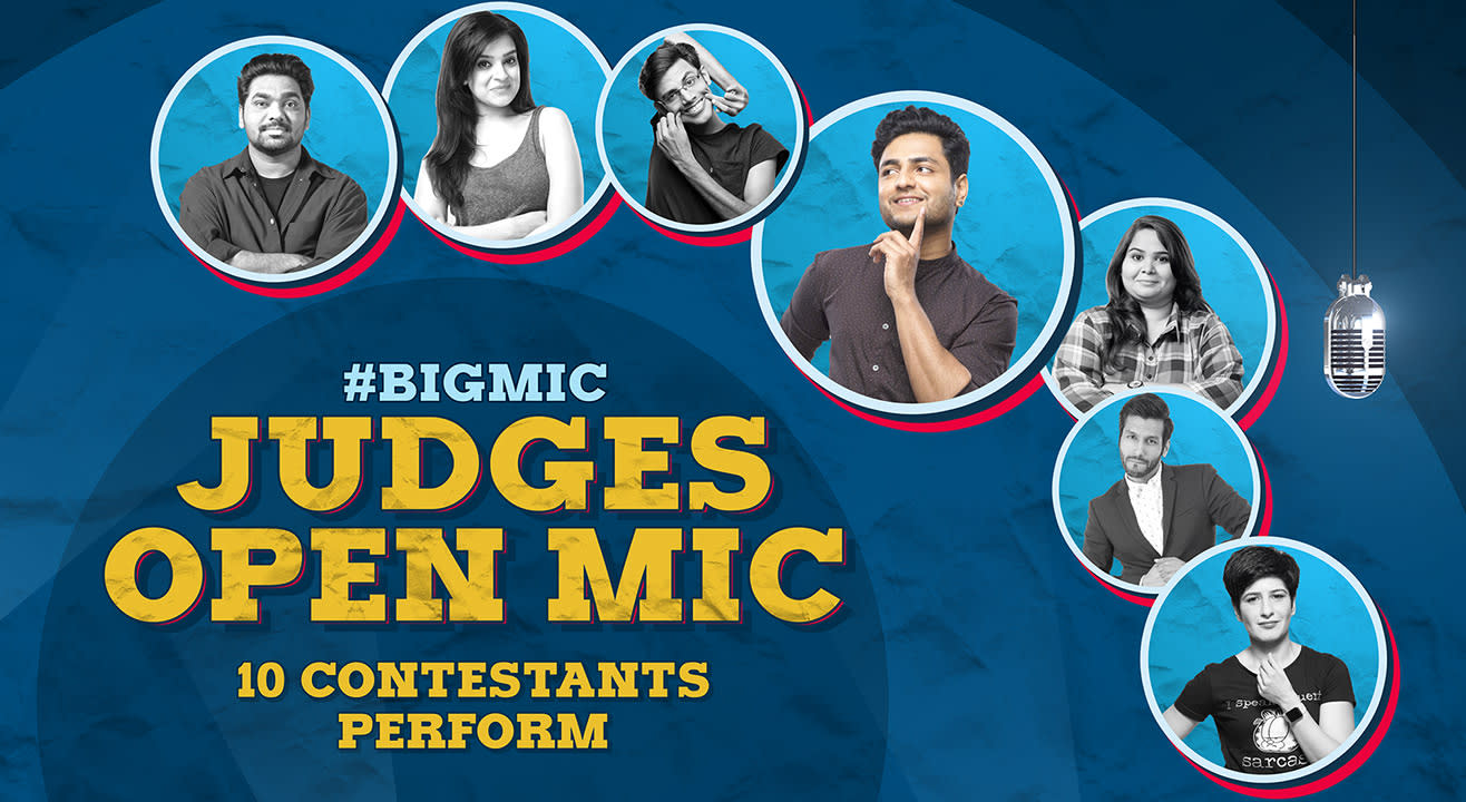 #BIGMIC Judges Open Mic hosted by Kenny Sebastian