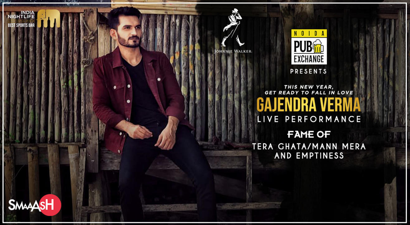 Gajendra Verma Live at SMAAASH - Mall Of India, Noida