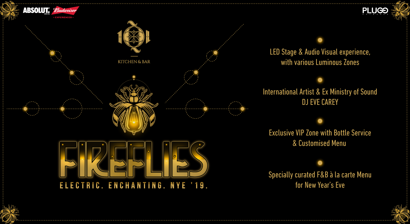 FIREFLIES | Electric. Enchanting. NYE ‘19
