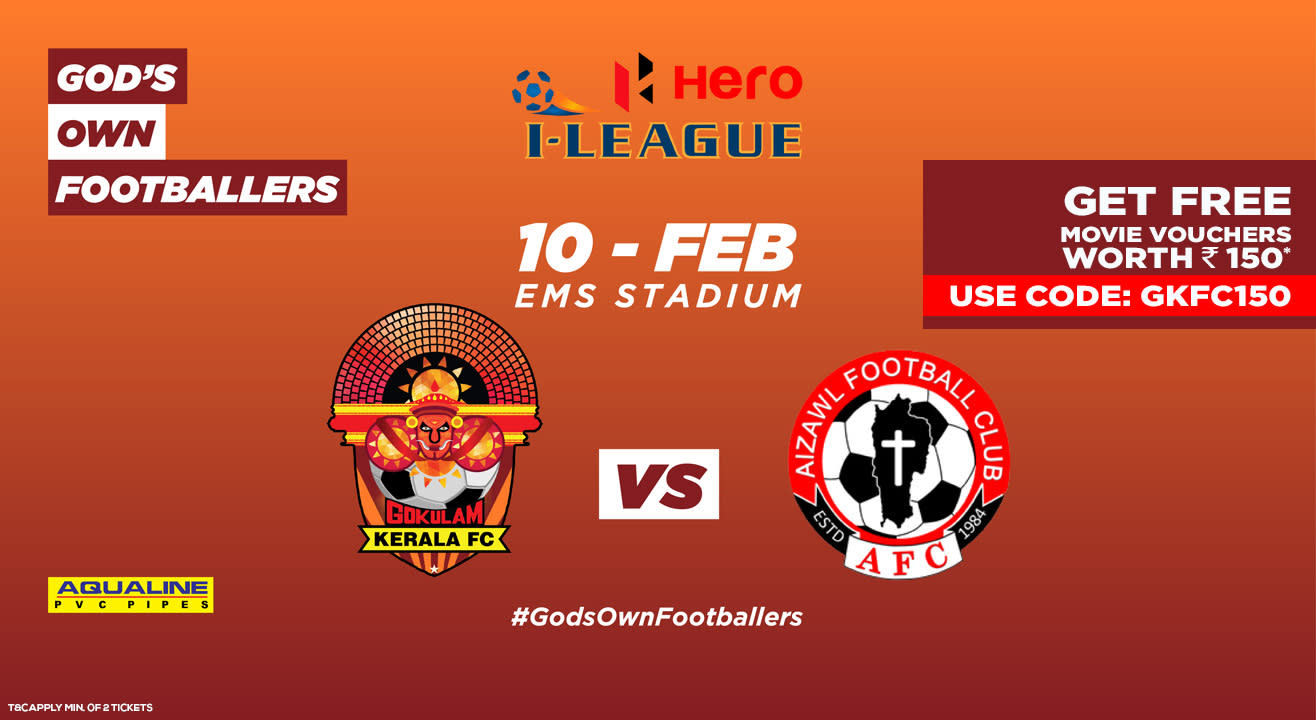 Hero I-League 2018-19: Gokulam Kerala FC vs AIZAWL FC