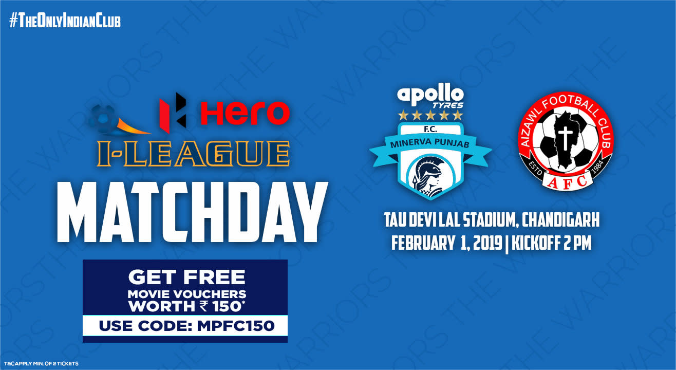 Hero I-League 2018-19: Minerva Punjab FC vs Aizawl FC