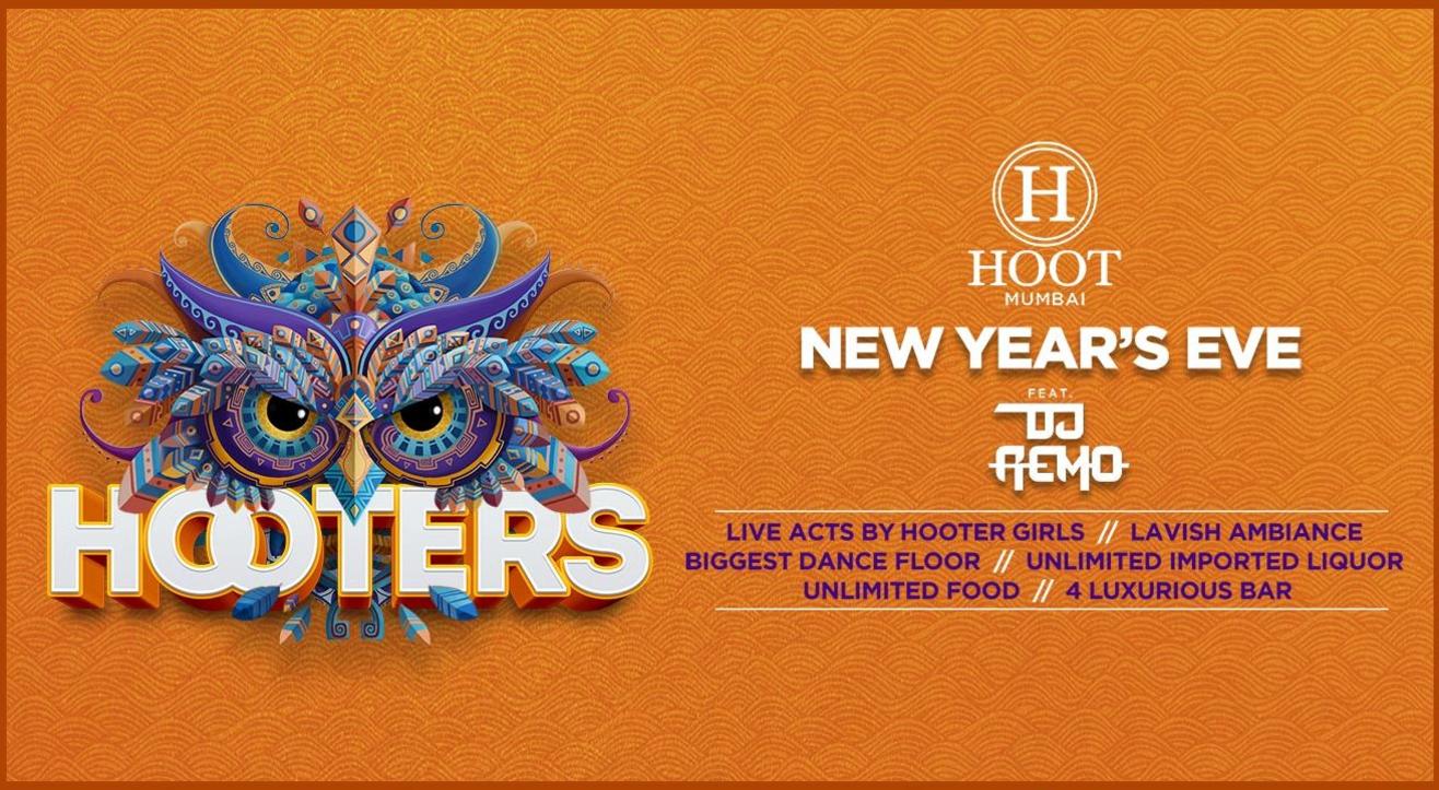 Hooters New Years Eve at HOOT Juhu