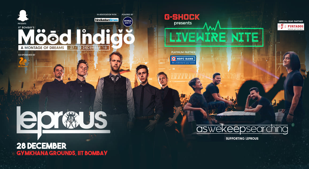 Leprous at Livewire Nite, Mood Indigo | aswekeepsearching Opening Act