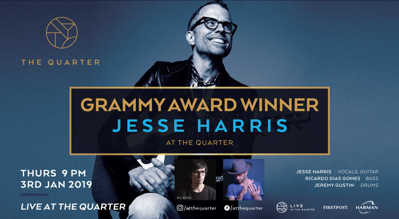 Grammy Award Winner - Jesse Harris at The Quarter