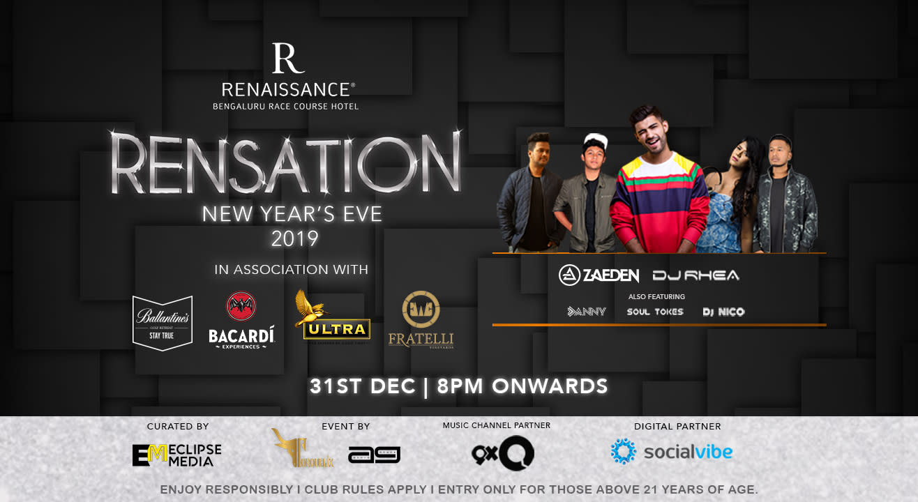 Rensation New Year’s Eve 2019