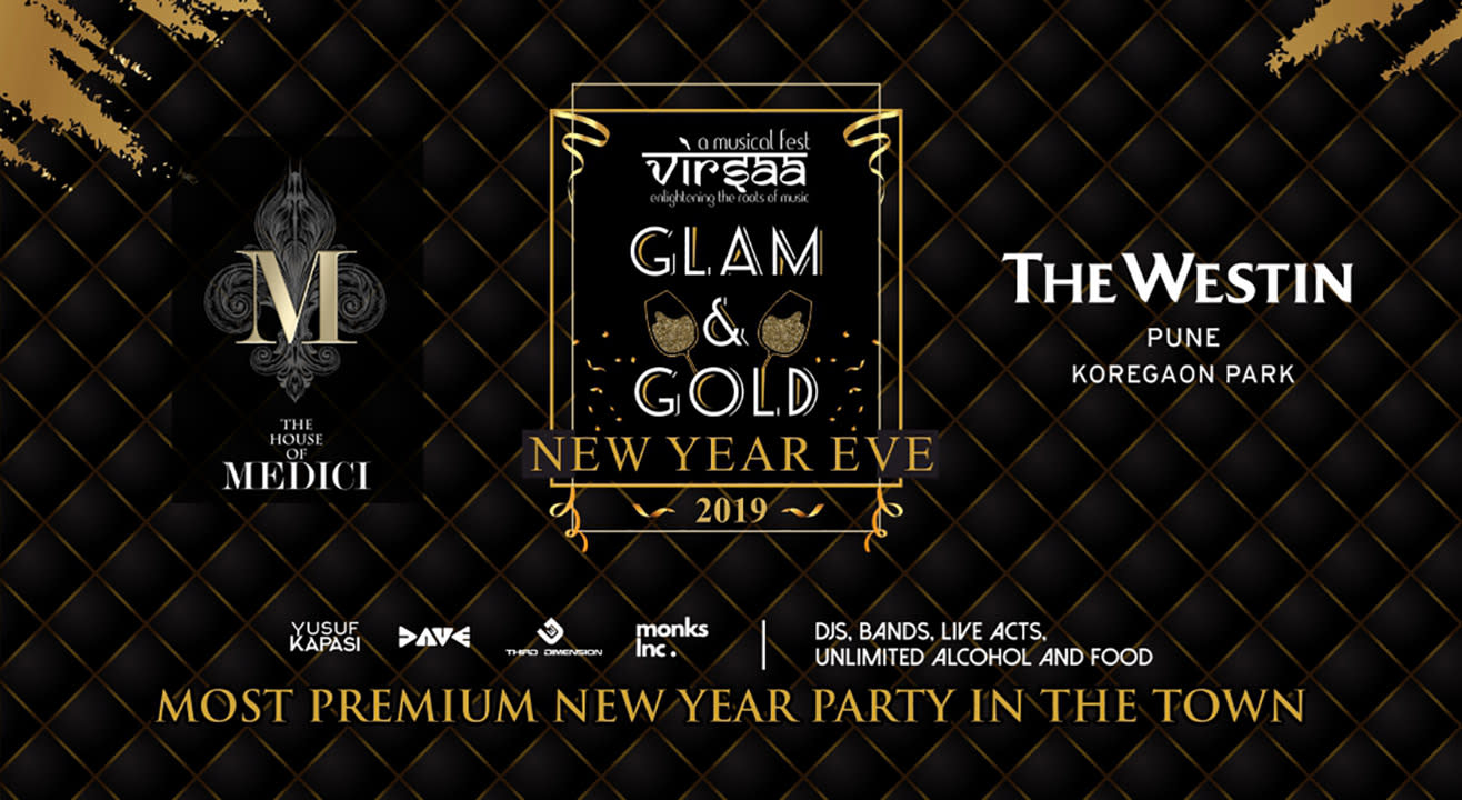 Virsaa GLAM & GOLD Night New Year Eve