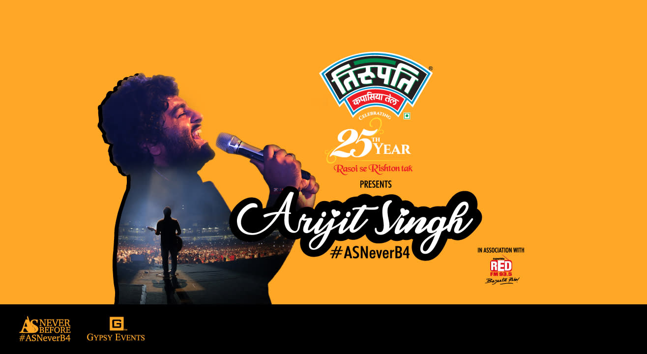 Arijit Singh Live Asneverb4 Celebrating 20 Years Of Gypsy Events