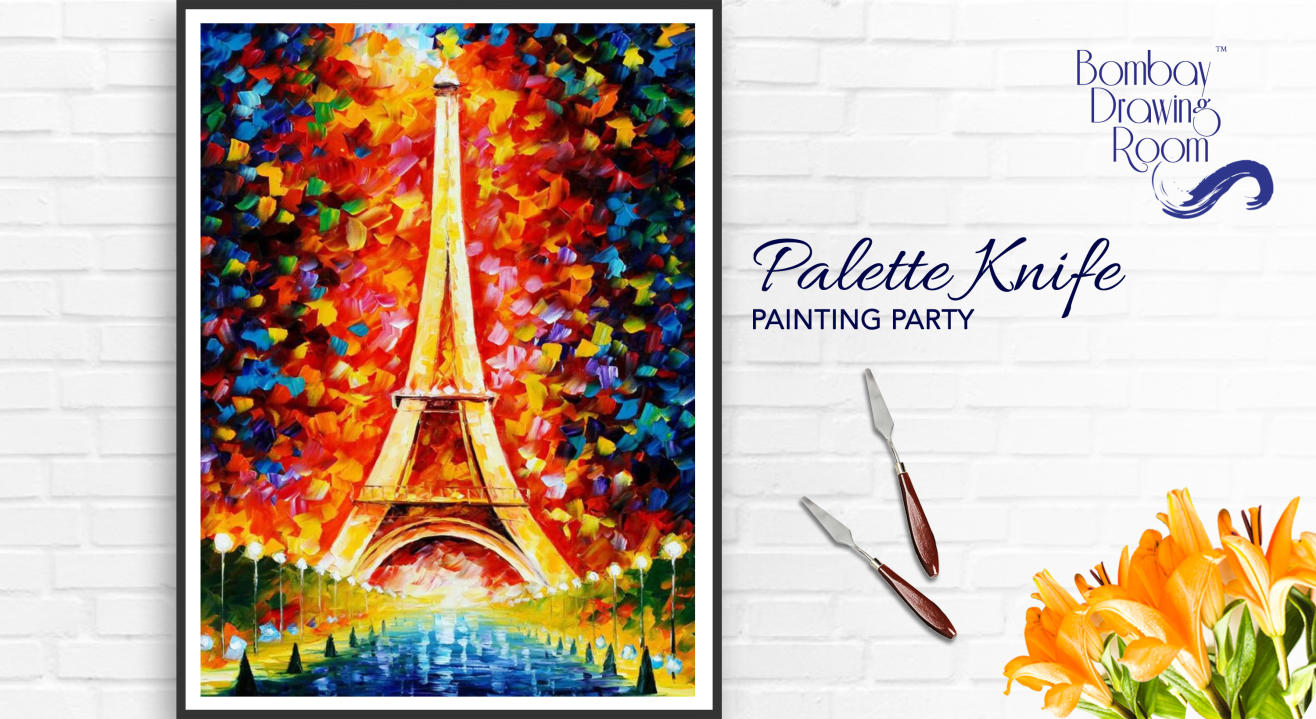 Palette Knife Painting Party by Bombay Drawing Room