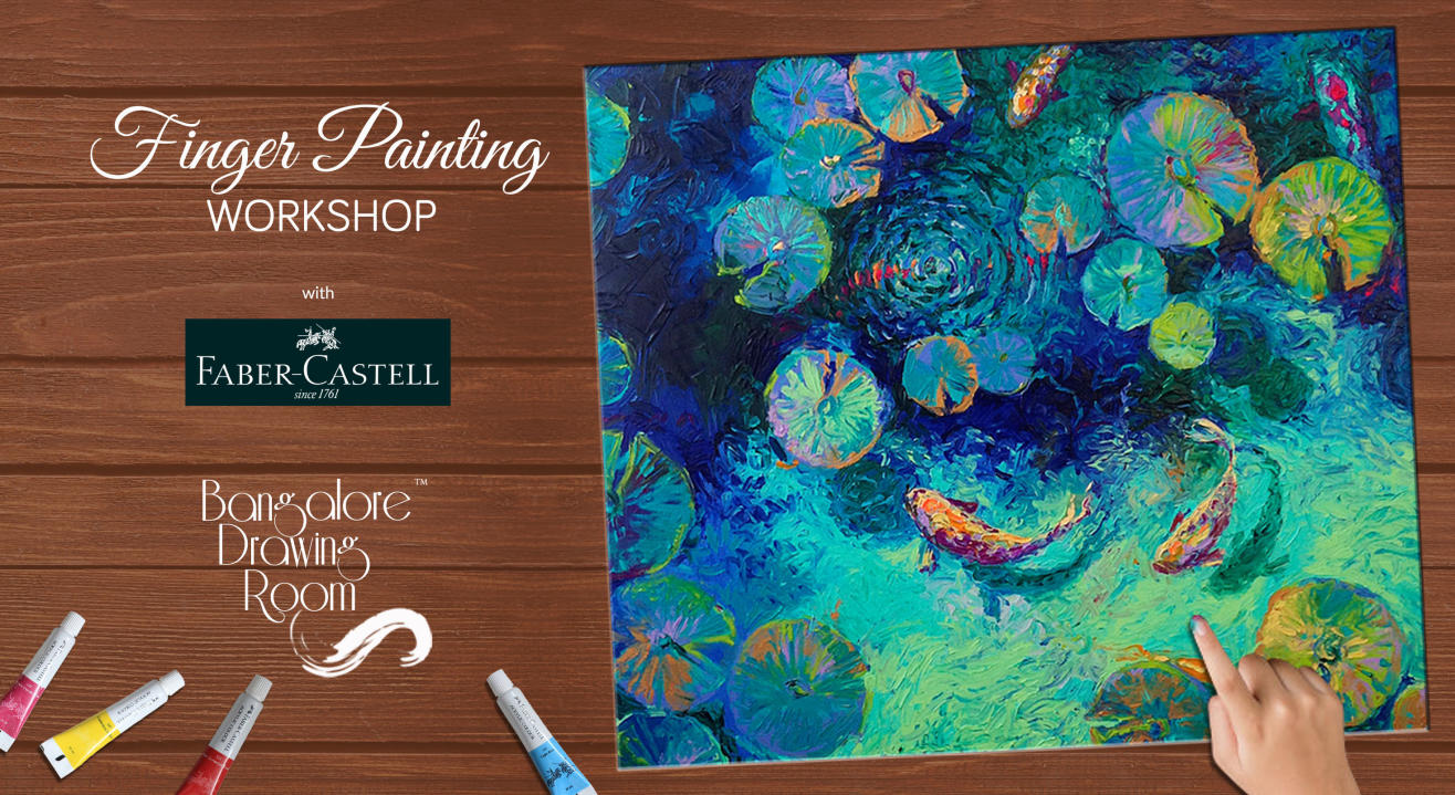 Finger Painting Workshop by Bangalore Drawing Room