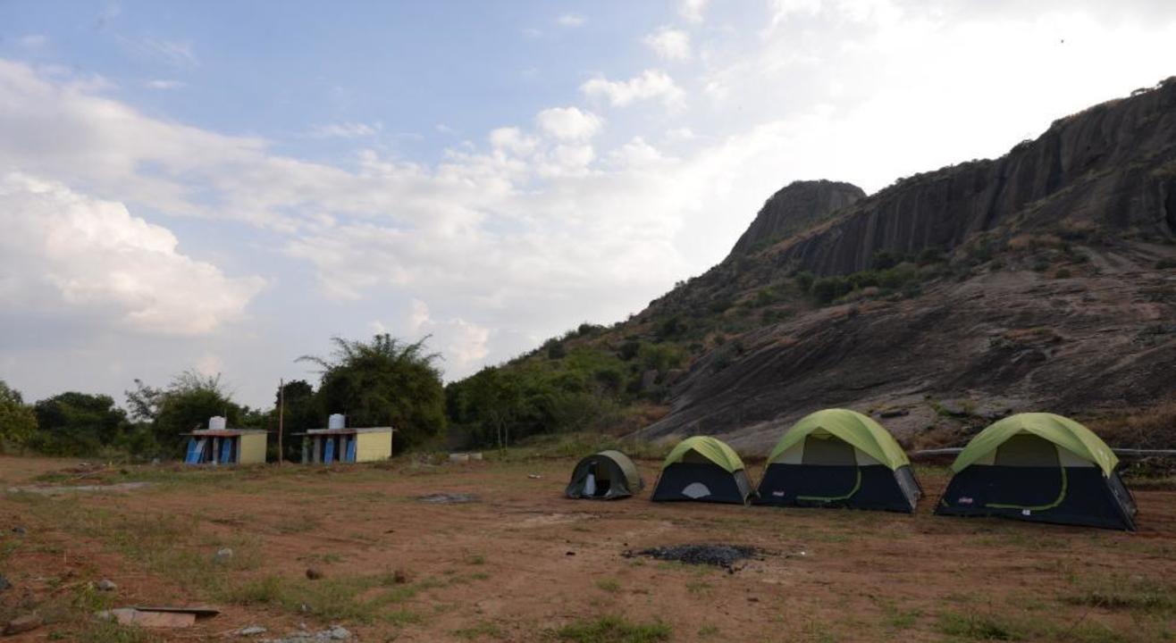 Rock side camping at Ramanagra | Escape2Explore