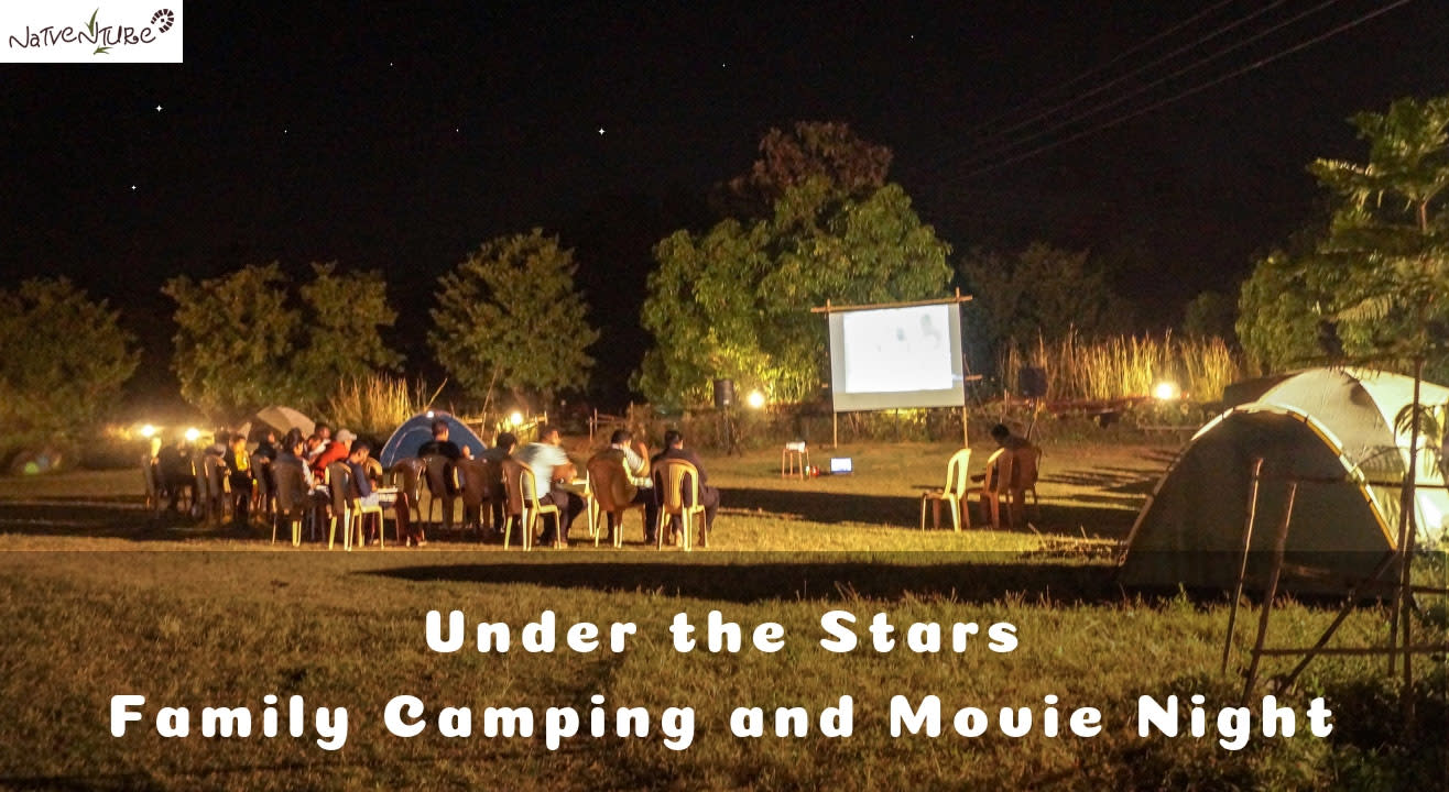 Camping and Movie Night Under the Stars