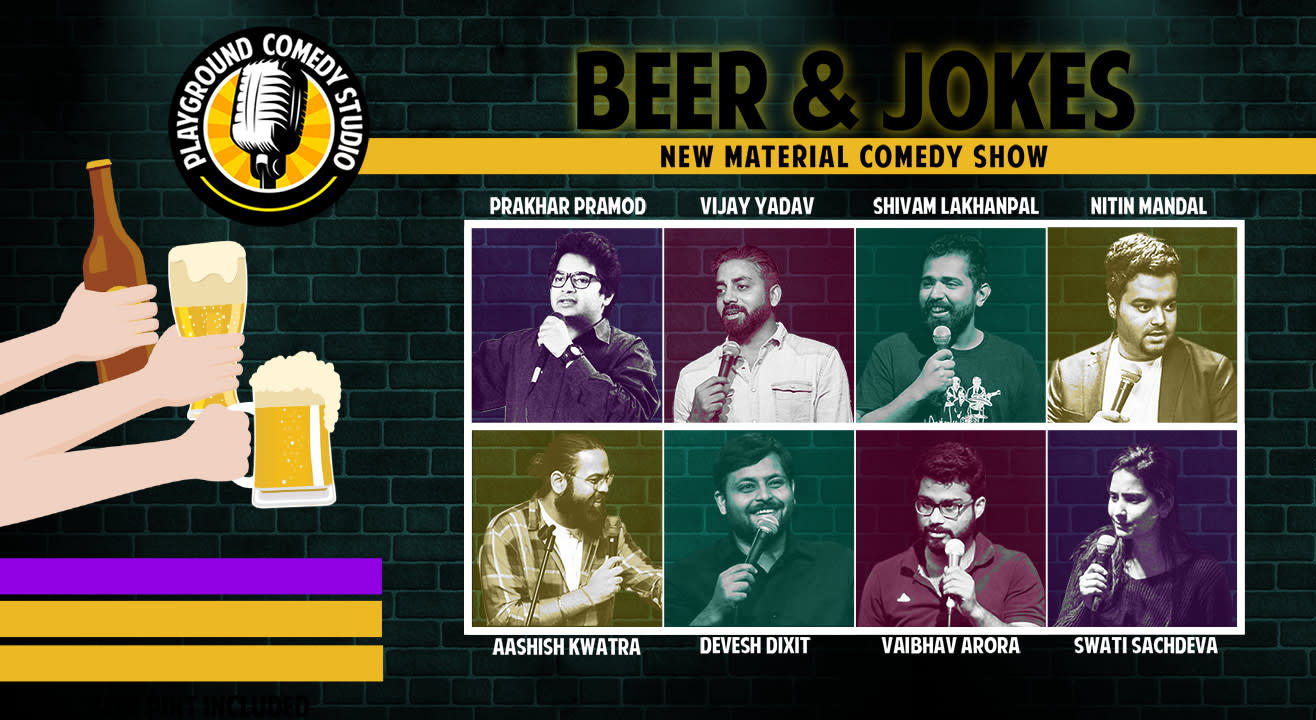 Beer and Jokes - A Stand-up Comedy New Material Show