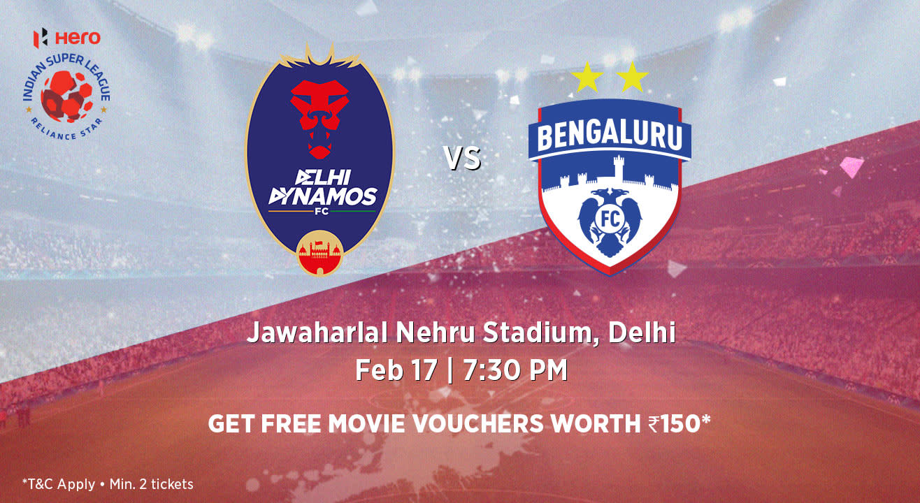 Hero Indian Super League 2018-19: Delhi Dynamos FC vs Bengaluru FC