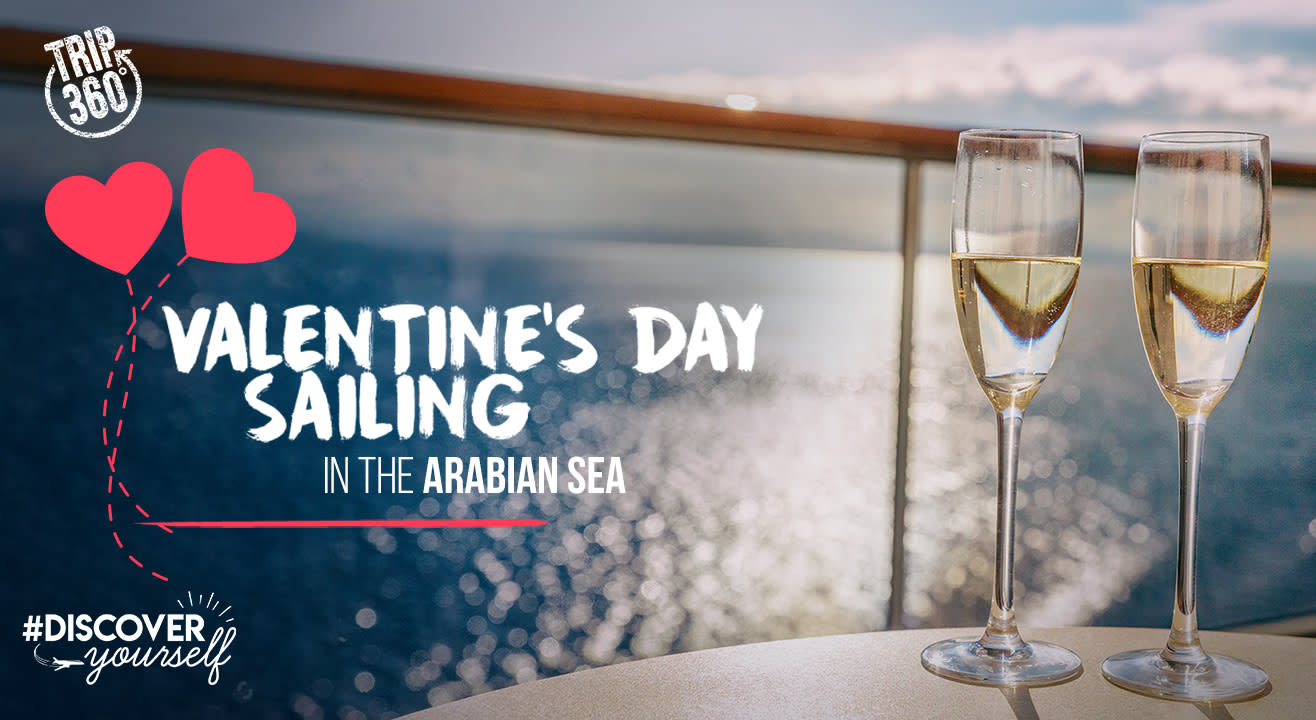 Valentine's Day Sailing in the Arabian Sea by Trip 360