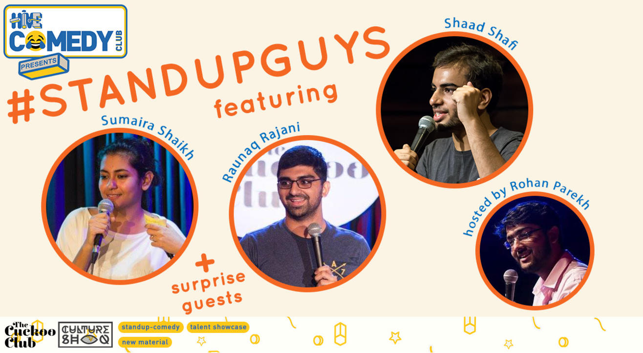 Standup Guys feat Sumaira Shaikh, Raunaq Rajani & Shaad Shafi