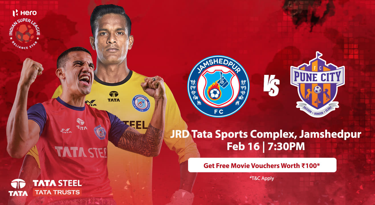 HERO Indian Super League 2018-19: Jamshedpur FC vs Pune City FC