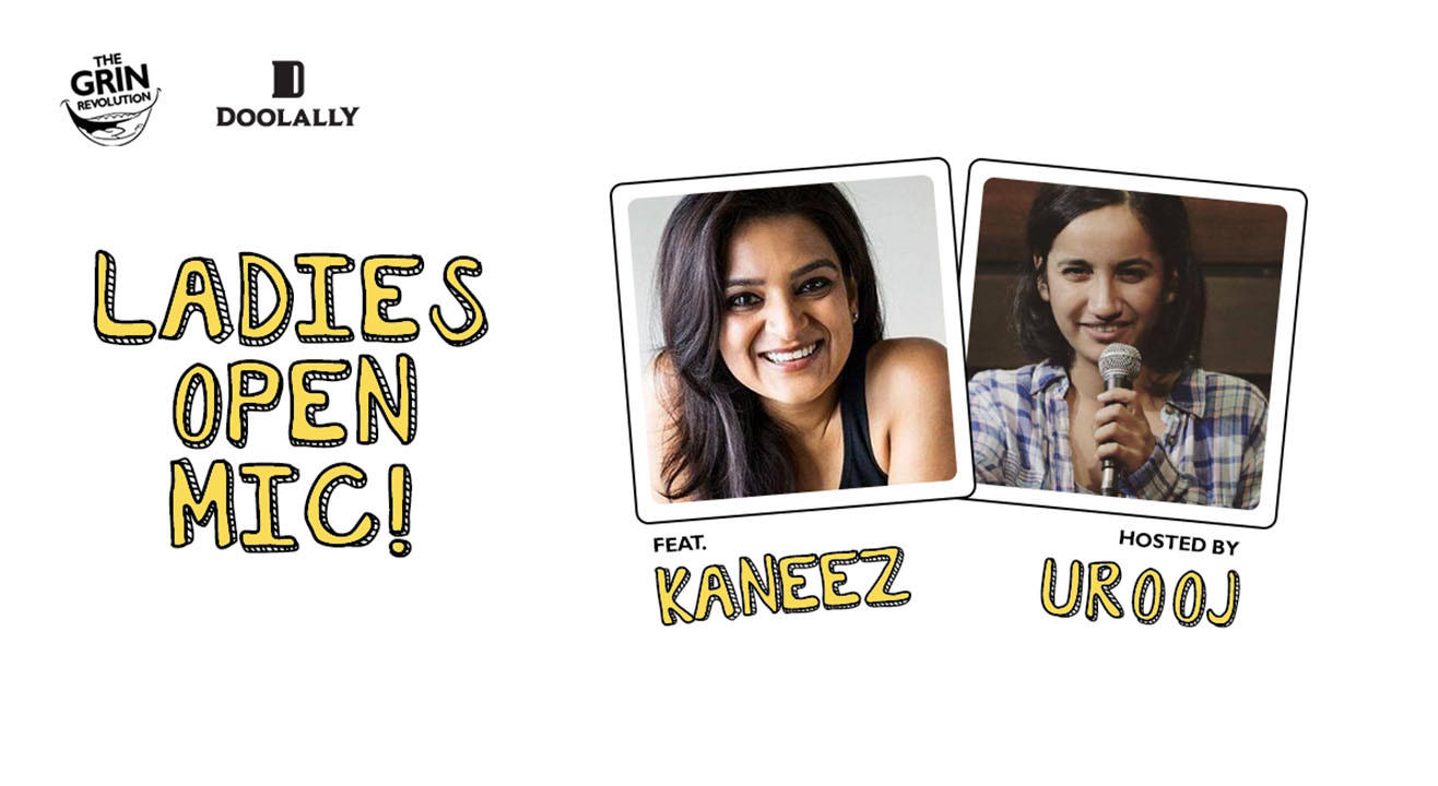 Grin Revolution: Ladies Open Mic w/ Kaneez & Urooj