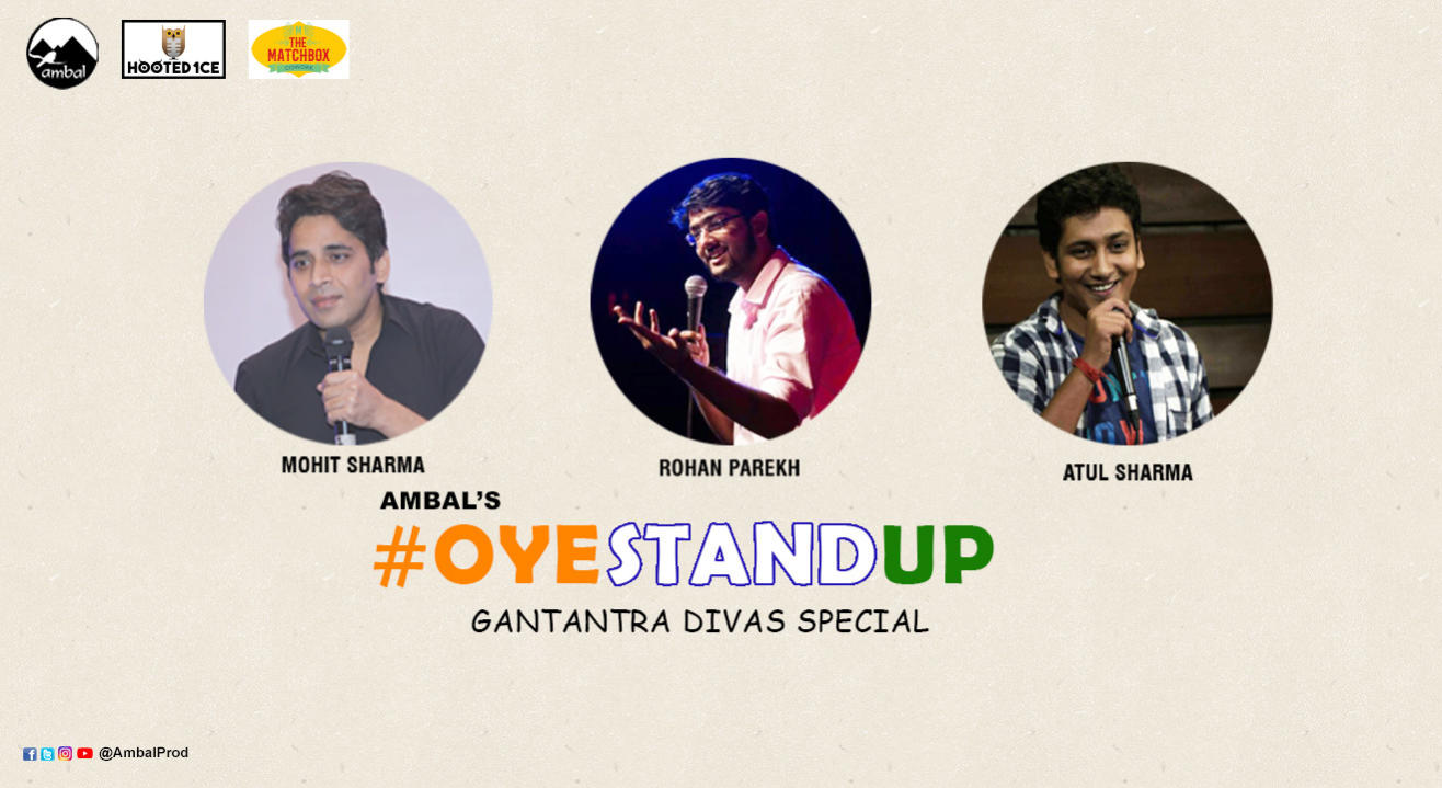 #Oye Stand Up - Gantantra Divas Special